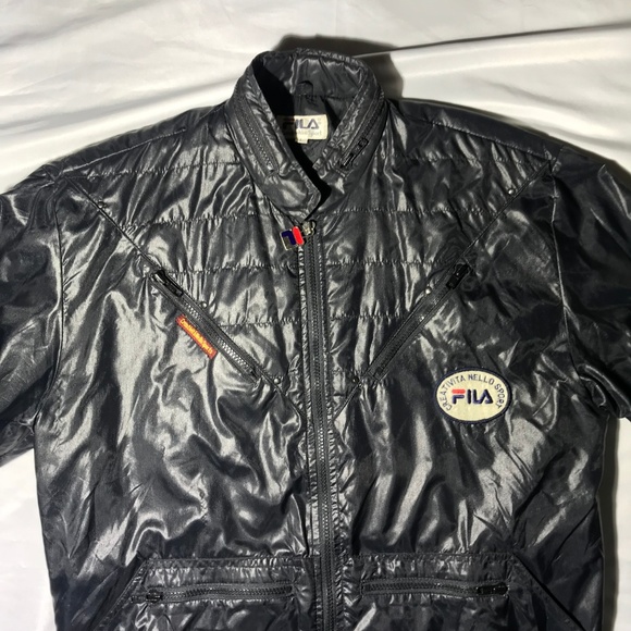 Vintage 80's FILA Creativita Nello Bomber Jacket - Picture 2 of 6